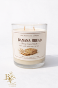 Banana bread scented candle